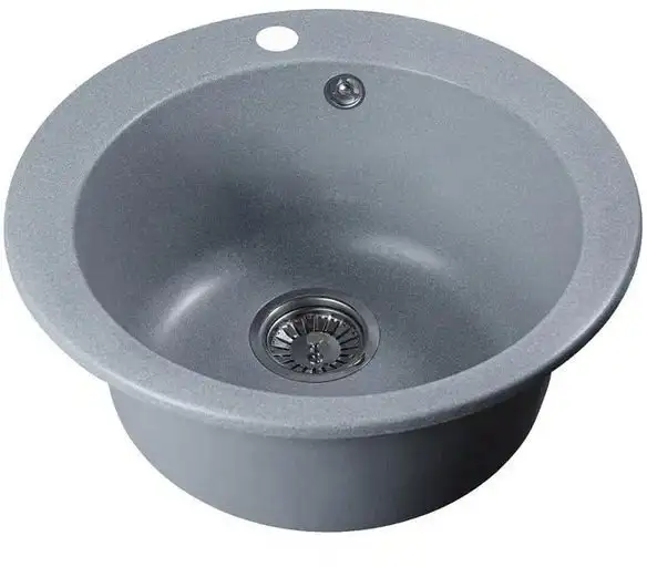 Кухонная мойка Marblan Orbi (серебристый) - фото товара