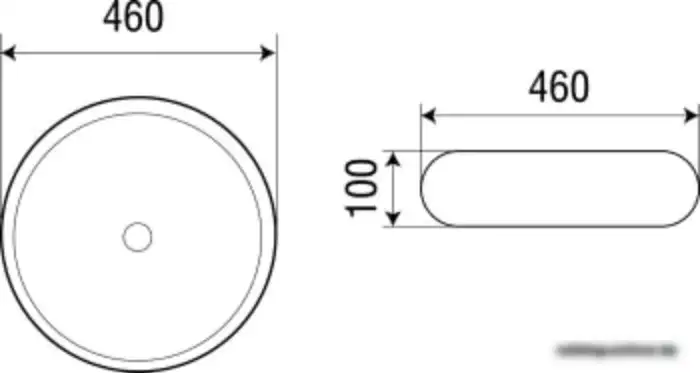Умывальник WeltWasser Elbach 3062 - фото товара