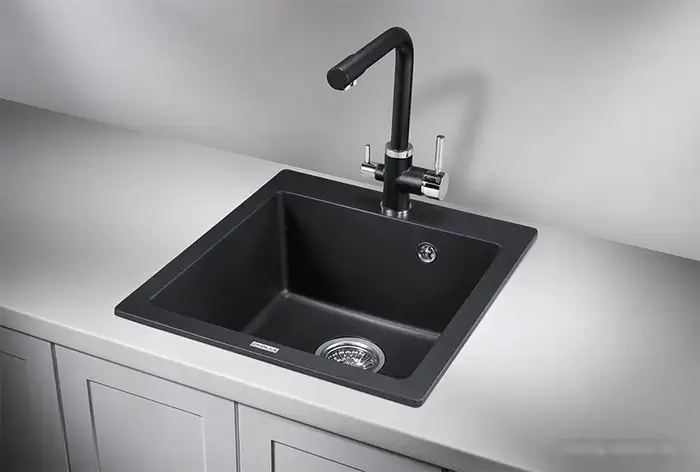 Кухонная мойка Granula GR-4651 (шварц) - фото товара
