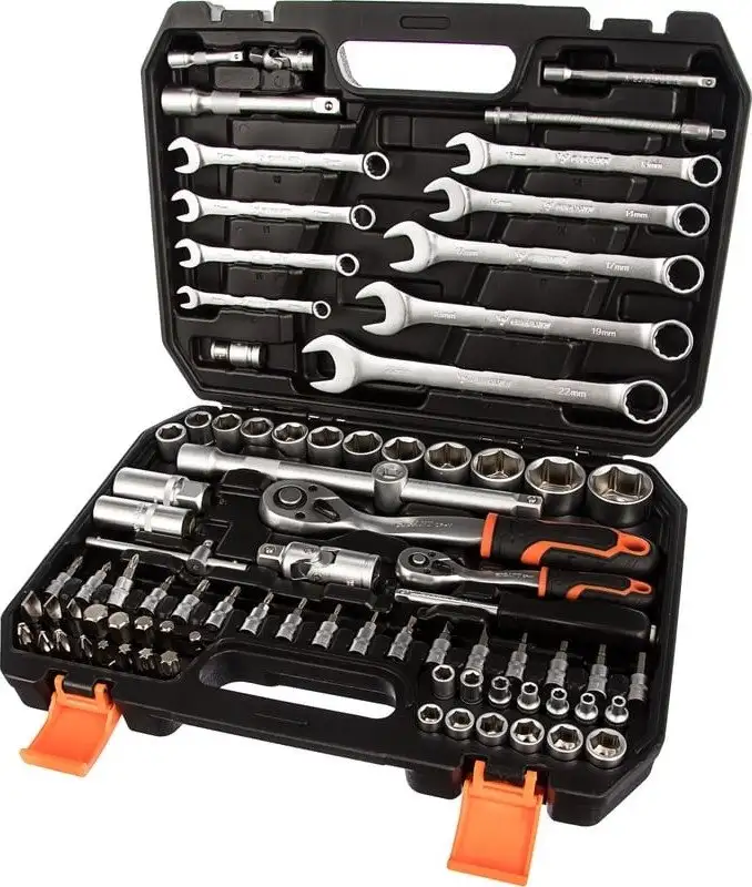 Набор трещотка с головками и битами Gigant GAS 82 (82 предмета) – фото товара