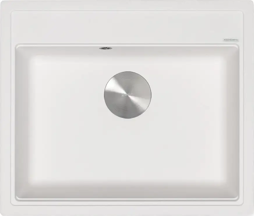 Кухонная мойка ZorG Rock 60 Premium alba - фото товара