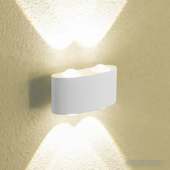 Бра Elektrostandard 1555 Techno LED Twinky Double (белый) – фото товара