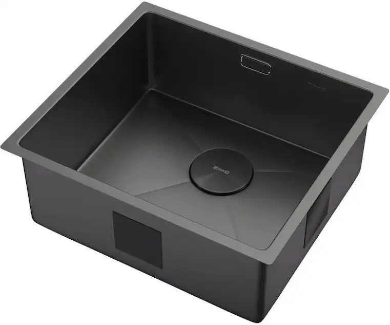 Кухонная мойка ZorG Zerox 49 U / IF Zurinox PVD Gunblack - фото товара