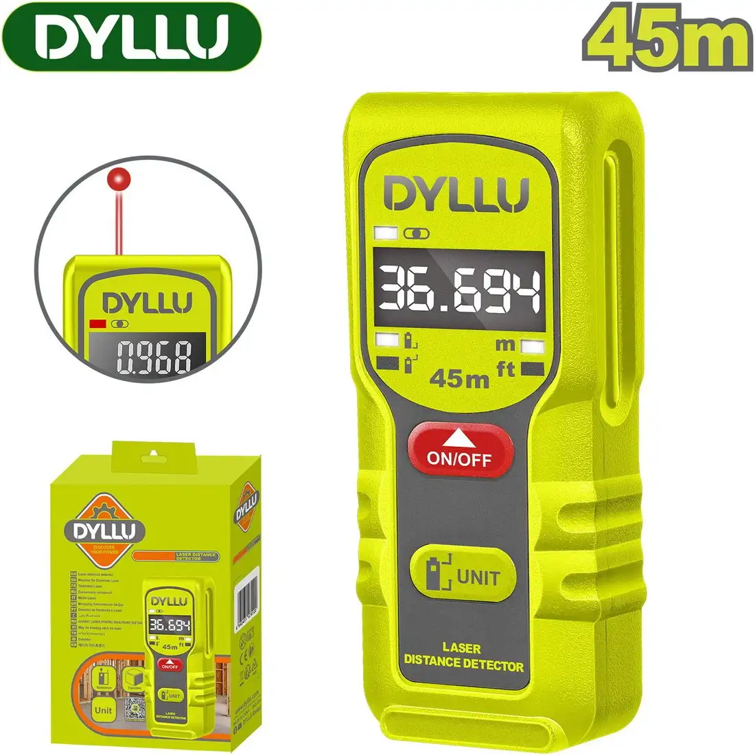 Лазерный дальномер Dyllu DTDL15045 – изображение в каталоге