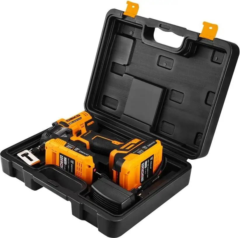 Гайковерт Deko DKIS-Li Set 083-1083 (с 2-мя АКБ, кейс) – фото товара