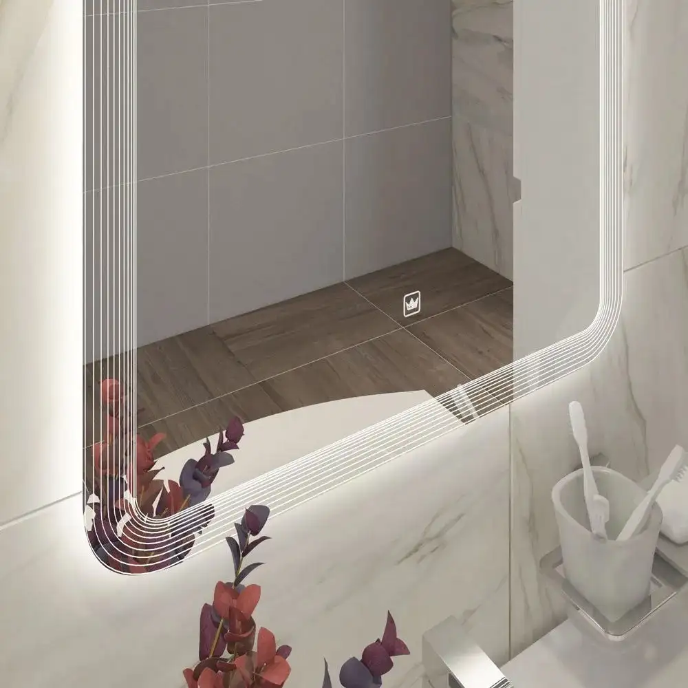 Cezares Зеркало CZR-SPC-DUET-700-800-LED-TCH – фото товара