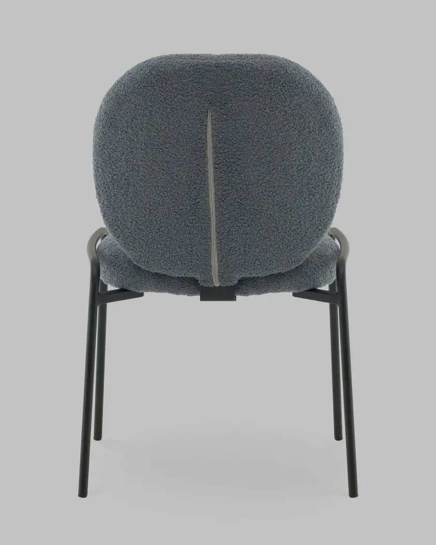 Стул Stool Group Моллек AV 438-Fl83-9005 (букле темно-серый)