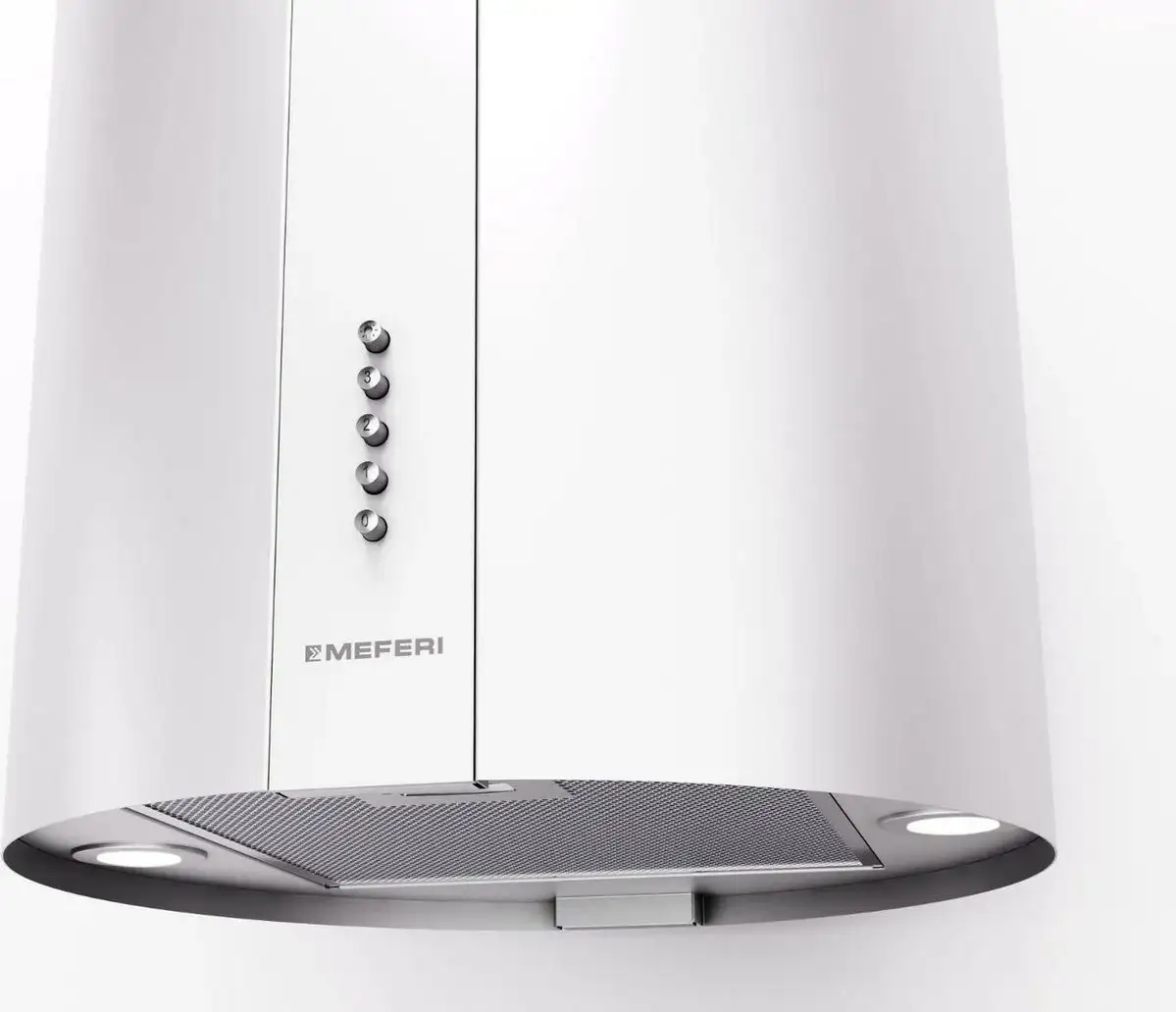 Кухонная вытяжка Meferi TUBE40WH Isla Power - фото товара