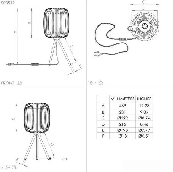 Настольная лампа Eglo Romazzina 900519 – фото товара