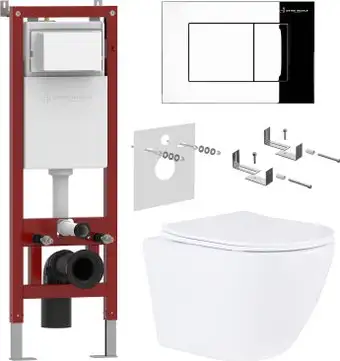 Унитаз подвесной Asten Readle Zentralmodul AR0601-185CH - изображение в каталоге