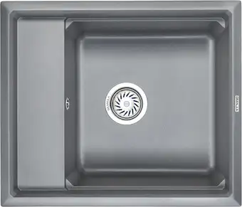 Кухонная мойка Granula KS-6004 (алюминиум)