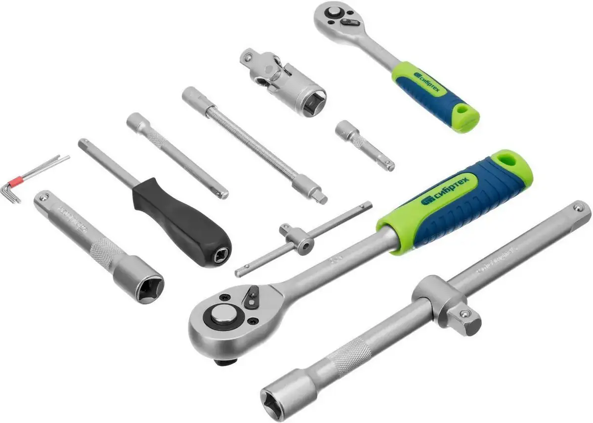 Универсальный набор инструментов СибрТех 13388 (94 предмета) – фото товара