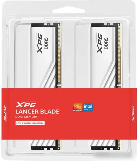 Оперативная память ADATA XPG Lancer Blade 2x16ГБ DDR5 5600 МГц AX5U5600C4616G-DTLABWH – фото товара
