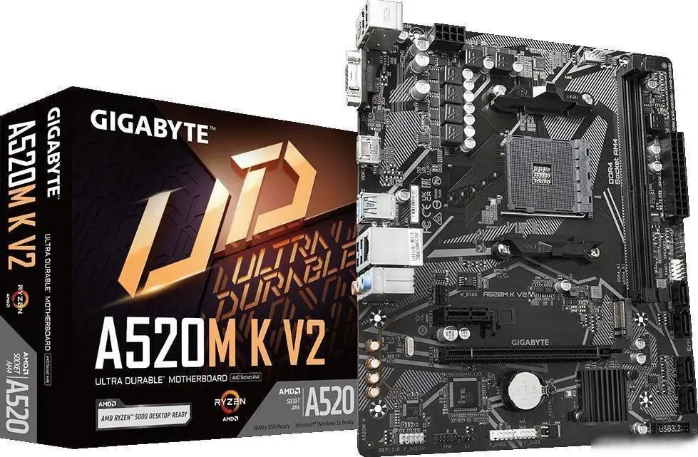 Материнская плата Gigabyte A520M K V2 (rev. 1.0) – фото товара