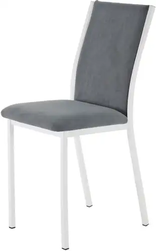 Стул AMC Comfort 2 Г Т6.5 (ткань графит/белый) – изображение в каталоге