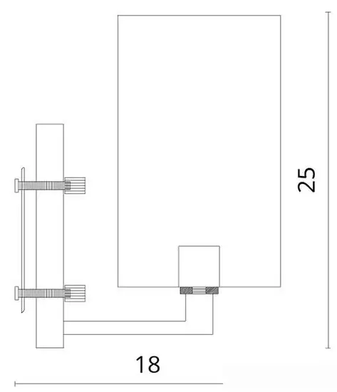 Бра Divinare Porta 5933/01 AP-1 – фото товара