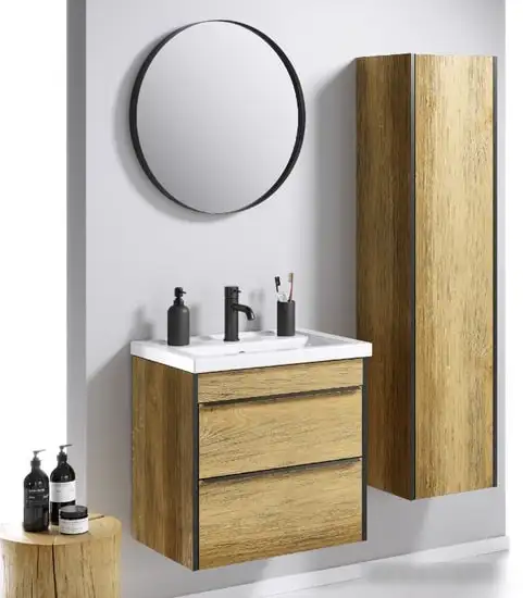 Aqwella Тумба Fargo 60 FRG0106DB с умывальником Фостер 4640021060773 – фото товара