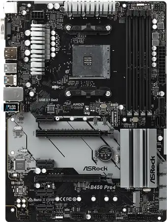 Материнская плата ASRock B450 Pro4 – изображение в каталоге