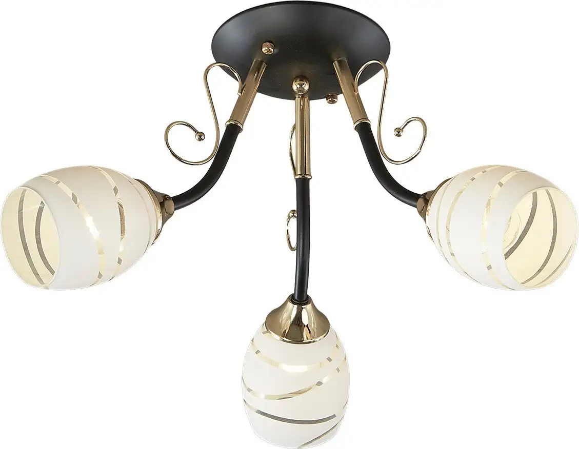 Люстра средней высоты Escada Camila 1112/3P (черный) – фото товара