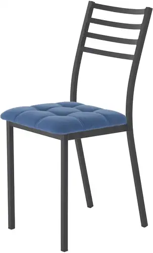 Стул AMC Comfort 4.1.12 (ткань, синий/черный) – изображение в каталоге