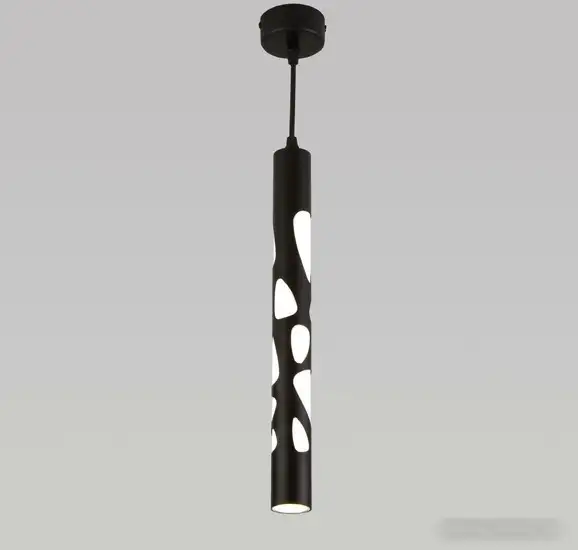 Подвесная люстра Евросвет DLR037 12W 4200K черный матовый – фото товара