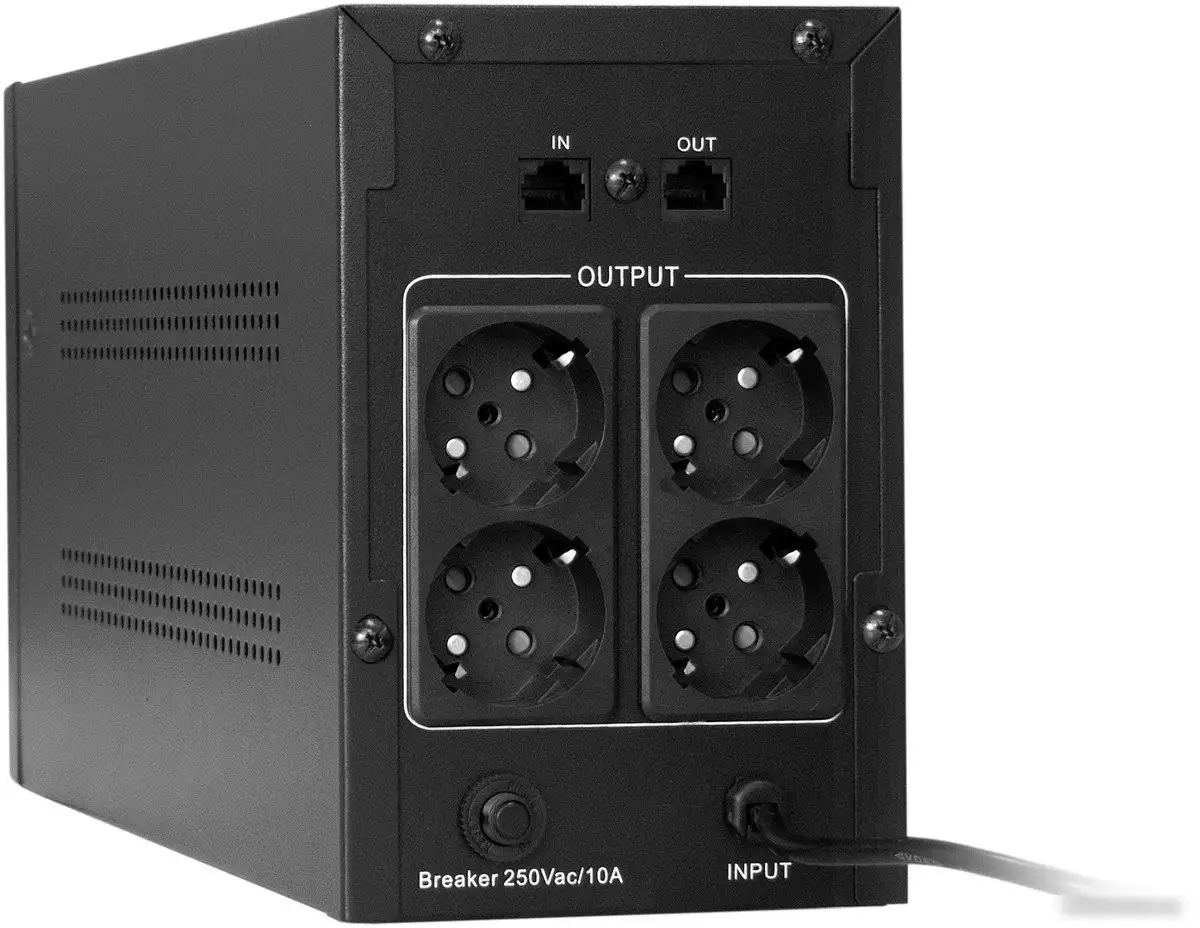 Источник бесперебойного питания ExeGate SpecialPro UNB-1000.LED.AVR.4SH.RJ – фото товара