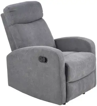 Реклайнер Halmar Oslo 1S (серый) – изображение в каталоге