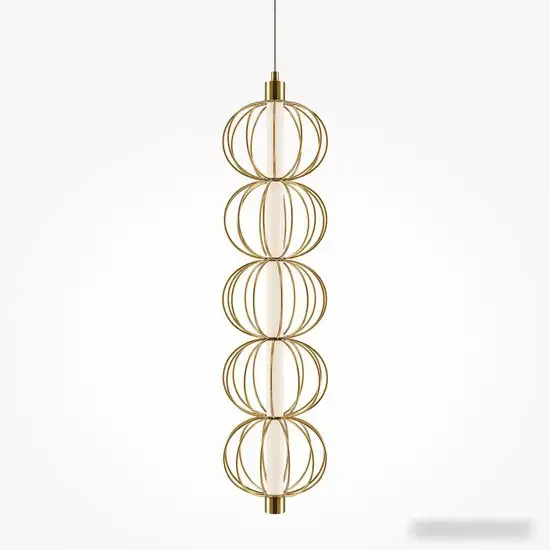 Подвесная люстра Maytoni Golden Cage MOD216PL-L10G3K – фото товара