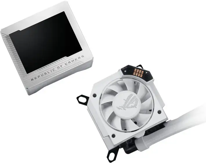 Система жидкостного охлаждения для процессора ASUS ROG Ryujin III 240 ARGB White Edition – фото товара
