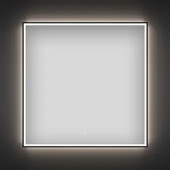 Wellsee Зеркало с фронтальной LED-подсветкой 7 Rays' Spectrum 172200420, 65 х 65 см (с сенсором и регулировкой яркости освещения)