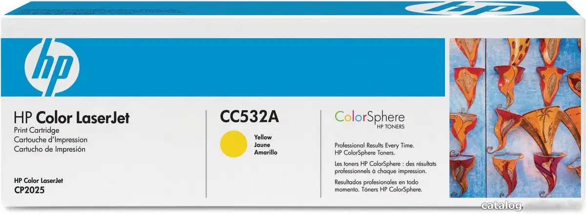 Картридж HP CC532A – фото товара