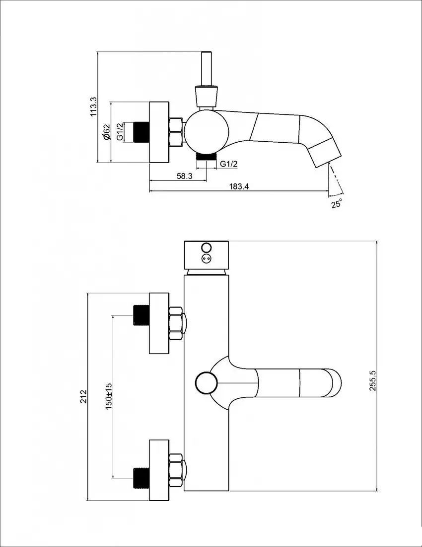 Смеситель Maxonor Pure Life PL3287-6 - фото товара