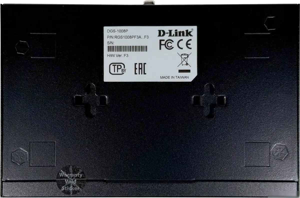 Неуправляемый коммутатор D-Link DGS-1008P/F3A – фото товара