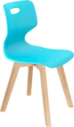 Стул Sheffilton SHT-ST58/S183 A5-7 (голубой/прозрачный) – изображение в каталоге