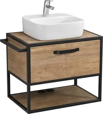 Акватон Тумба с умывальником Лофт Фабрик 65 1A2423K2LTDY0 – изображение в каталоге