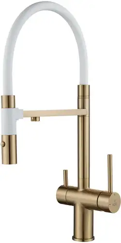 Смеситель Rose R958E (золотой сатин) - изображение в каталоге