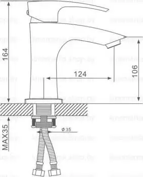 Смеситель Gappo G1007-91 - фото товара