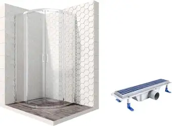 Душевой уголок Ambassador Set 14011104-ST1 - изображение в каталоге