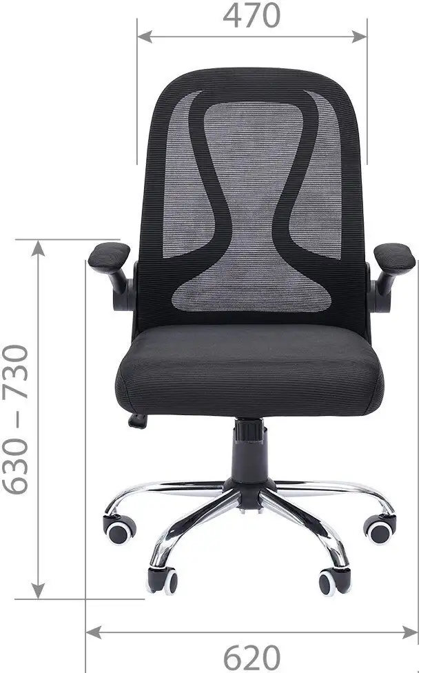 Офисное кресло CHAIRMAN CH650 (черный) – фото товара