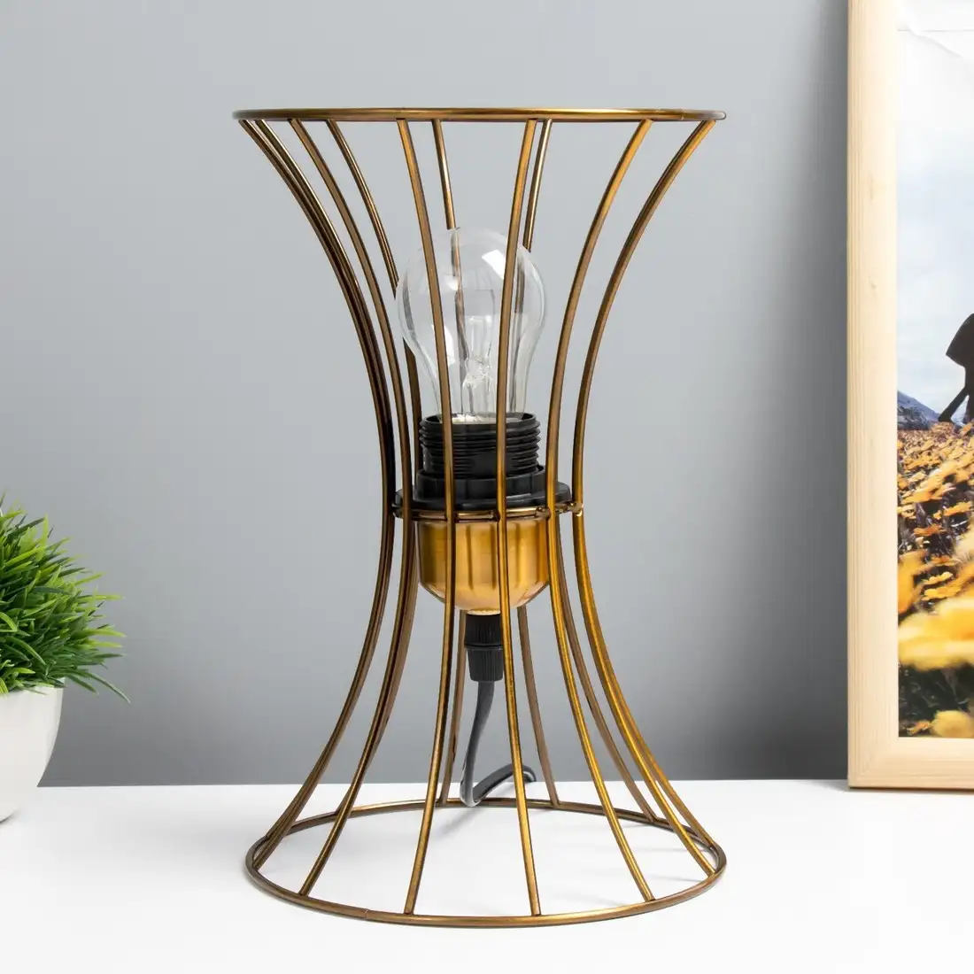 Торшер Risalux Анетта 9626328 (золото)