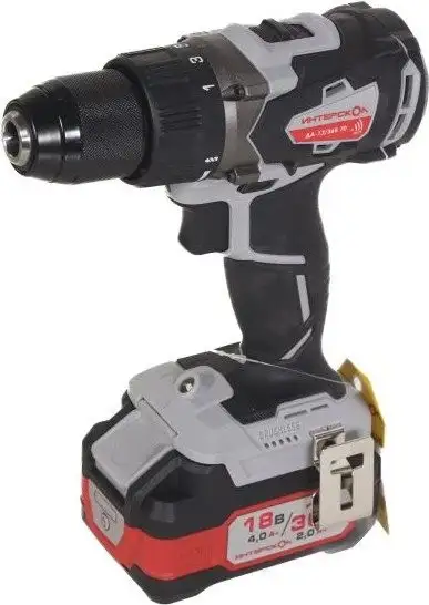 Дрель-шуруповерт Интерскол ДА-13/36В 70 814.2.2.70 (с 2-мя АКБ, кейс) – фото товара