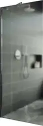 Душевая стенка MaybahGlass 195х99 MGD-1357-5у (сатин/хром матовый) - изображение в каталоге