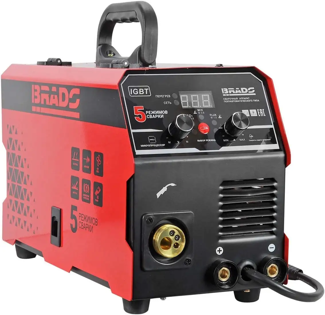 Сварочный инвертор Brado MIG/MMA-250L-14 – фото товара