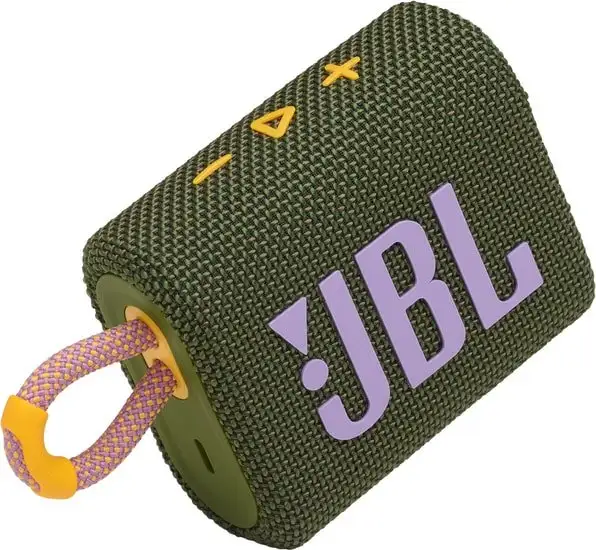 Беспроводная колонка JBL Go 3 (зеленый) – фото товара