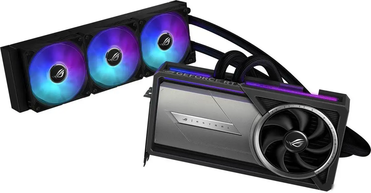 Видеокарта ASUS ROG Astral LC GeForce RTX 5090 32GB GDDR7 OC Edition – фото товара