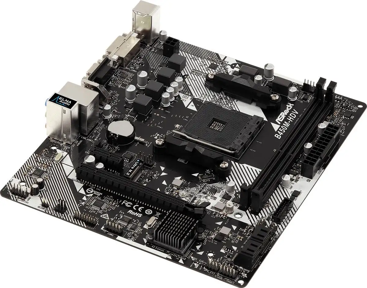Материнская плата ASRock B450M-HDV R4.0 – фото товара