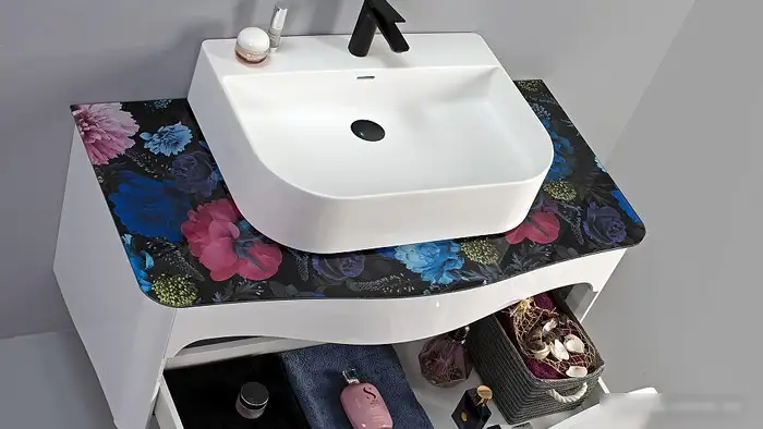 Belux Тумба под умывальник Анжело НП110-01 (1, белый глянец) – фото товара