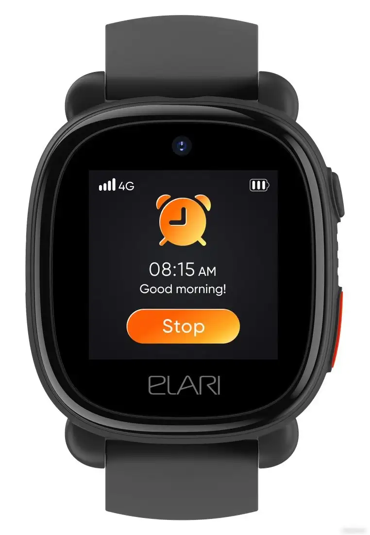 Детские умные часы Elari KidPhone 4G Lite (черный) – фото товара