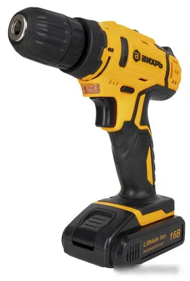 Дрель-шуруповерт Вихрь ДА-16Л-2К (с 2-мя АКБ, кейс) – фото товара