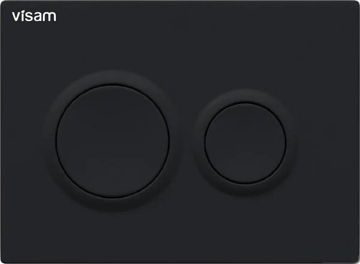 Инсталляция для унитаза Visam Slim 525 с кнопкой O5 EX-040265 (черный Soft Touch) - фото товара